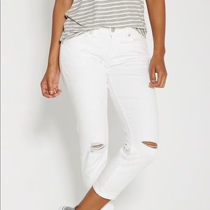 Silver Jeans Boyfriend Cropped Jeans